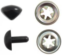 Toy/Craft Safety Cats Noses: 12mm - 5 Per Pack