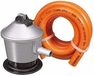 KIT RECAMBIO HOMOLOGADO BUTANO (REGULADOR + MANGUERA 1,5M + 2 BRIDAS)