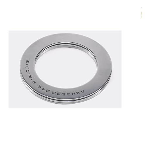 KOVNOVI Thrust Needle Flat Roller Bearings with 2 Washers AXK2542 3047 3552 4060 4565 5070 5578+2AS Thrust Ball Bearings (Color : AXK3552+2AS 35x52x4, Size : 2pcs)