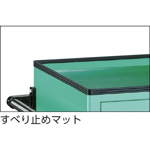 Amazon | TRUSCO(トラスコ) ツールワゴン 600×400×H880 引出・幕板付 W 
