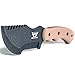 WEYLAND Tracker Knife - Large Outdoor Fixed Blade Knife with Scout Style Horizontal Carry Belt Sheath Holster for Hunting, Survival, Bushcraft and Camping - Cool Full Tang Tactical Knives for Men