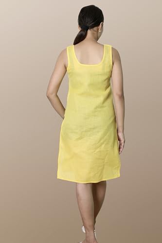 Image of KASANI Women's Camisole Cotton Long Knee-Length Sameej /Slip /Inner, Sleeveless, Pack of 2
