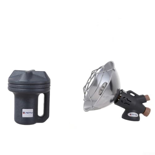 Calentador de gas de encendido eléctrico portátil con base plegable adecuado para uso en invierno al aire libre, camping y pesca (B)