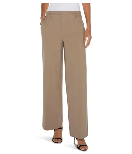 Liverpool Women's Kelsey Mid-Rise Wide Leg Trousers