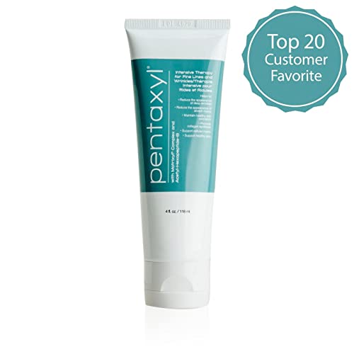 Pentaxyl Peptide Cream — Matrixyl®, Acetyl Hexapeptide-8 & Palmitoyl Oligopeptide to Smooth Fine Lines & Firm-Looking Skin, Fragrance-Free, 4 fl oz (118 mL)