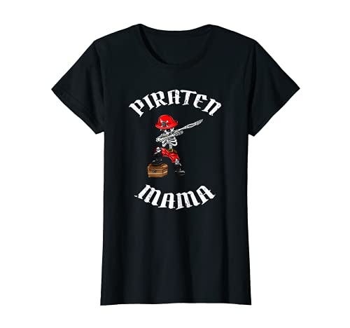 Donna Costume da pirati pirati Dabbing Pirata Madre Pirata Maglietta