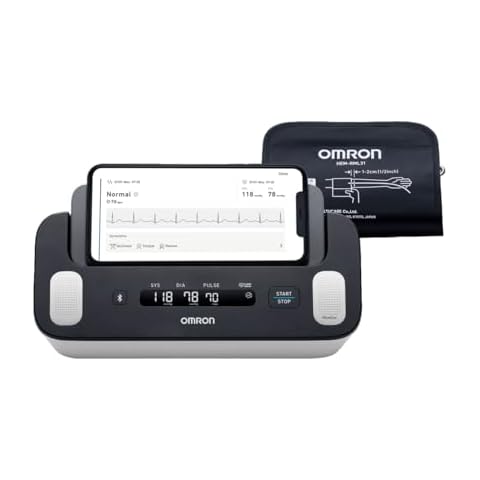 OMRON Complete 2-in-1 Blood Pressure Monitor + EKG for Home Use & Upper Arm Blood Pressure Cuff - #1 Doctor & Pharmacist Recommended Brand - Clinically Validated - Connect App Cover