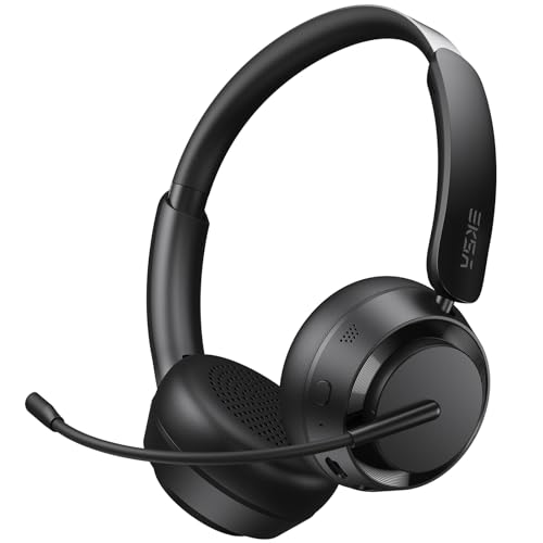 EKSA H35 Wireless Headset with Mic for Work, Bluetooth 5.4