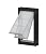 Endura Flap Double Flap Pet Door for Doors | All-Weather Insulated Flap | Durable Aluminum Frame with Secure Locking Cover | Interior and Exterior Door Installations | Black, Large, Double Flap