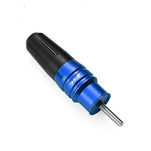 Sturzpad-Sturzschutz Für Kawasaki Für Ninja Für ZZR1400 Für ZX14R Für ZX-6R Für ZX-10R Für ZX6R ZX Falling Protection Pad Aufprallschutz (Farbe : Blau)