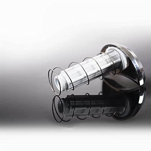 Bouton de chasse d'eau - Bouton poussoir double pour réservoir d'eau de toilette, interrupteur de chasse d'eau rond, diamètre supérieur 7 cm, compatible avec les réservoirs de toilettes standard