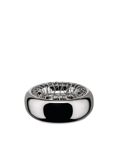 Alessi - Aschenbecher aus Edelstahl 13 x 5,5 x 13,5 cm