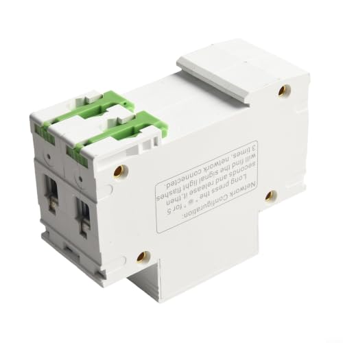 Interruptor de riel DIN 2P 63A con control por app eWelink y protección contra fugas 7