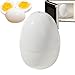 Microwave Egg Cooker - Boiled Egg Poachers, Microwave Egg Steamer | High Quelity Kitchen Egg Steamer, Aluminum Rapid Cooking Accessoriies, Egg Boiler with Lid for Hard Soft Boiled Egg, White