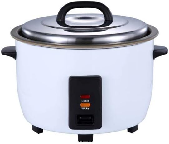 ERC60X 18" Electric Rice Cooker and Warmer 60 Cups Cooked / 30 Cups Uncooked Rice - 120V/1650W (Commercial Use Only)