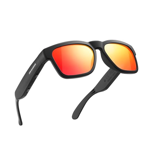 Image of OhO Smart Glasses,Polarized Sunglasses with Bluetooth Speaker,Athletic /Outdoor UV Protection and Voice Control,