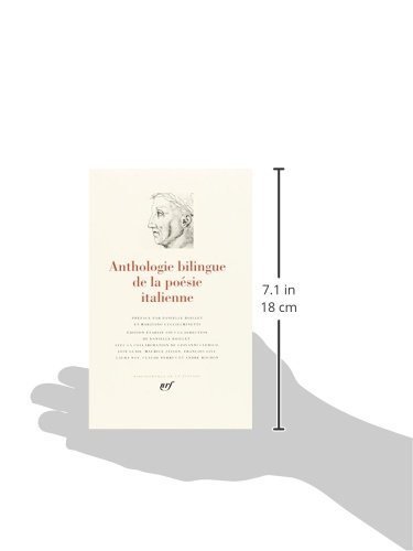 Anthologie bilingue de la poésie italienne