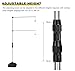 WebeRt Jump Measurement Tester Vertical Jump Tester Fitness Vertical Jump Trainer Pole with Base & Ball, Portable Jump Training Tester for Basketball, Sports Rehab Vertical Challenger/Testing Scale