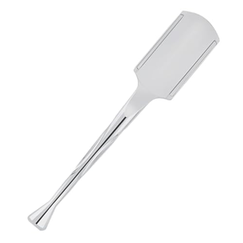 minkissy Men's Razor Manual Shaver for Beard Tool Smooth Shaving Experience Portable Chrome Easy to Carry