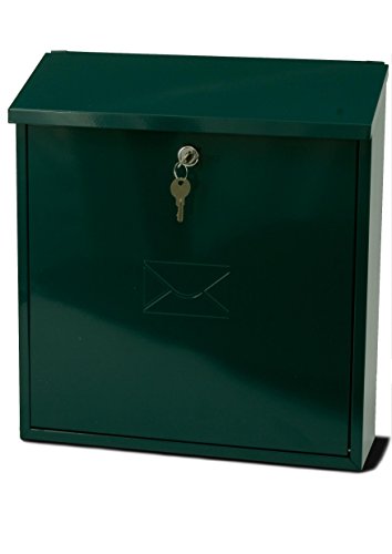 Preisvergleich Produktbild G2 Trading Company 034 Severn Stahl Briefkasten Grün