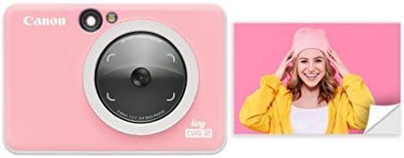 Canon Ivy CLIQ 2 Instant Camera Printer, Mini Photo Printer, Petal Pink (Matte)