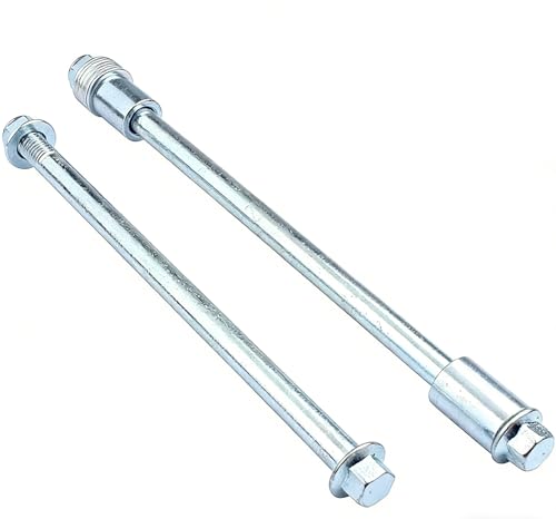Perno de rueda delantera de 225mm y eje trasero de 12mm para minimoto 3