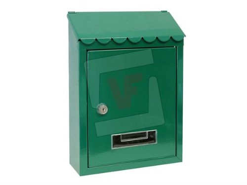 Cassetta Postale In Lamiera Verniciata Colore Verde Utilia