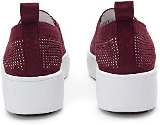 TRAQ by Alegria Women's Walking Shoes, Vino, 9 | Image 3