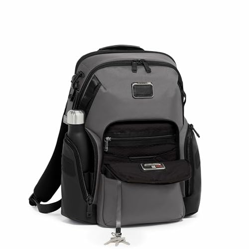 Image of TUMI - Alpha Bravo Navigation Backpack - Everyday Travel Backpack - Fits Up to 15 inch Laptop - 16.0 inch X 14.0 inch X 7.3 inch - Charcoal