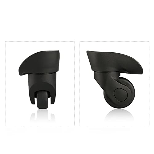 Luggage Wheels,Universal Luggage Casters,1 Pair Luggage Wheel Replacement Spare Spinner Caster for Suitcase Wheel Repair (W079)2