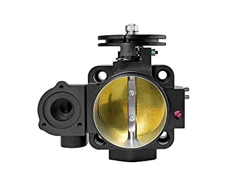 Image of Skunk2 Racing 309-06-0002 Black Anodized 68mm Throttle Body for Mitsubishi Evo VIII-IX Engines