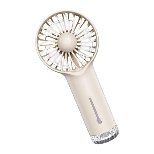 WJnflQN Ventilador de nebulización, pequeño ventilador de niebla de agua, dispositivo de refrigeración eléctrico, enfriador de 3 velocidades para playa, al aire libre, maquillaje, camping, hogar
