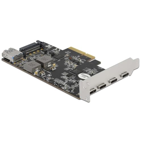 Carte PCI Express x4 Delock connecte vos périphériques USB Type-C en un geste