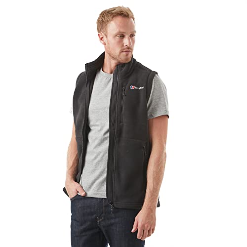 Berghaus Herren Prism Polartec Interactive Warme Fleeceweste - Schwarz - XL