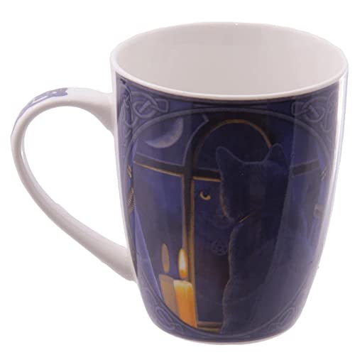 Tazza mug colazione in Bone China Gatto della