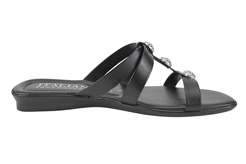 ITALIAN Shoemakers Marliya Sandal Low 1" Wedge Comfortable Sandal for Women4