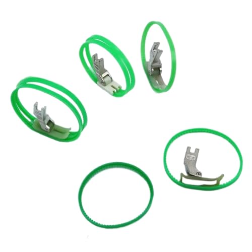 Pie prensatelas Double Ring para máquina de coser miniatura 1