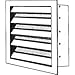 Shoemaker 4600 36" X 24" Brown Outside Air Louver Adjustable