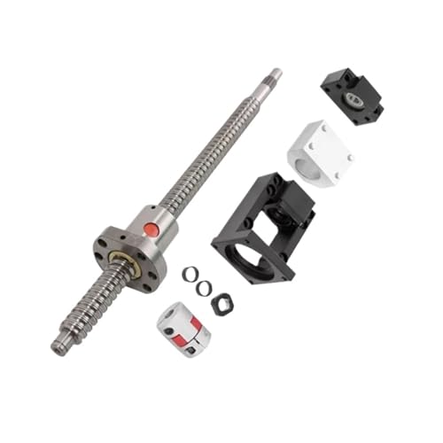 Metal Ball Screw nut end Processing BallScrew SFU2010 150-1000mm HGW25CC Linear Rail HR25+BF15 HM15-86 for Nema 34 Motor Seat+Coupler DSG20H for Parts(700mm)