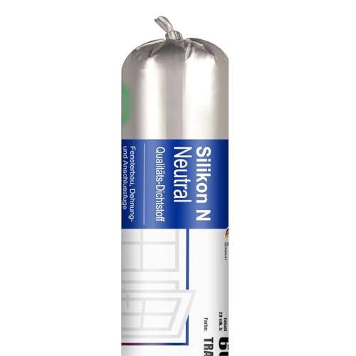 Klarer Silikon-Dichtstoff 70g Tube – Für Fenster, Türen & Fugen, Neu Aus UK