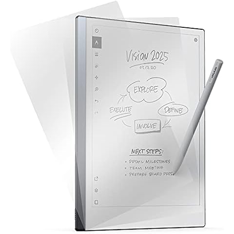 Thankscase Paperfeel Screen Protector Compatible for Remarkable 2 Tablet, Matte PET Paperfeel Film No Glare Scratch Resistant Screen Protector for Remarkable 2 10.3-inch Paper Tablet. Cover