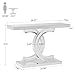 Tribesigns Mirrored Console Table, 39