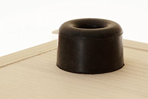Katzenhaus - isoliert & wetterfest für draußen - Outdoor Katzenhütte aus Holz mit Styropor-Isolierung, Thermovorhang, Lüftung & abnehmbarem PVC-Dach