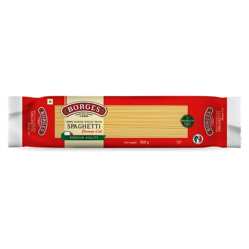 Image of Borges Extra Virgin Olive Oil -1L Glass + Borges Spaghetti Durum Wheat Pasta, 500g