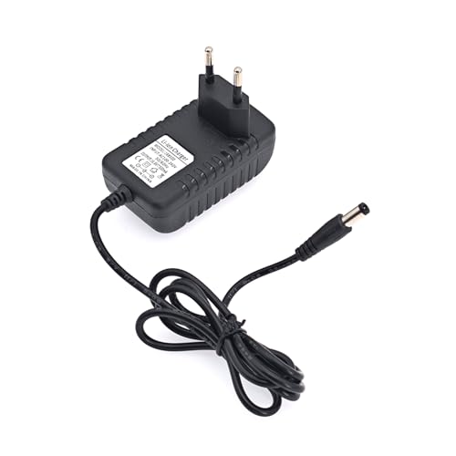 JZK DC 16.8V 500mA 0.5A AC Reemplazo de Adaptador, Cargador de batería de Litio Li-Ion Fuente de alimentación máxima 8.4W Enchufe de Carga