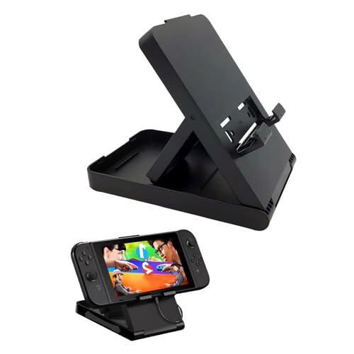 EUYKQNOI 1 Article Support Adapté pour Nintendo Switch,Petit et léger,Pratique et Beau,réglage Multi-Angle,adapté aux Consoles de Jeux