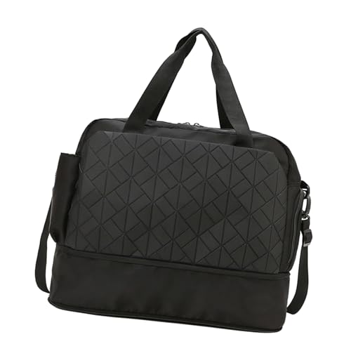 Sac weekender pour femmes résistant à l'eau idéal sport et voyage de nuit rose