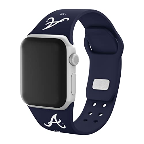 Game-Time-Atlanta-Braves-Silicone-Sport-Watch-Band-Compatible-with-Apple-Watch
