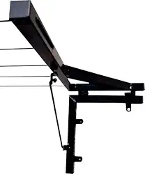 Varal Retrátil de Parede 30x30cm, 5 Cordas, Compacto e Resistente - Preto