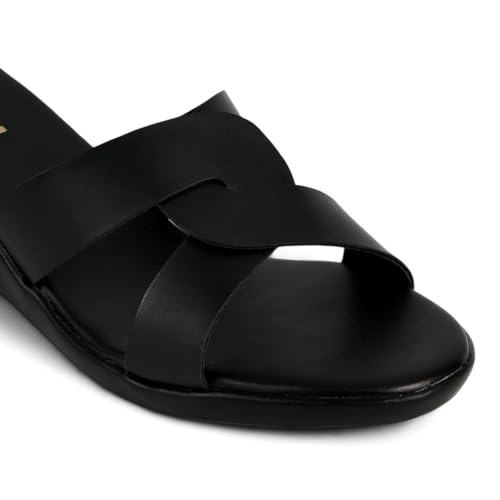 Image of IKAGI Sandal Fashion Wedding Casual Platform Wedges Slip-On Sandals For Womens & Girls